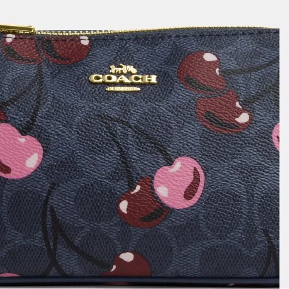 Coach Nolita 19 In Signature Canvas With Cherry - Picture 9 of 10